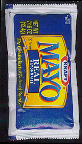 Packet of Mayonnaise